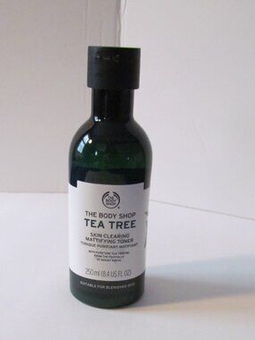 The Body Shop Tea Tree Skin Clearing Mattifying Toner NEW